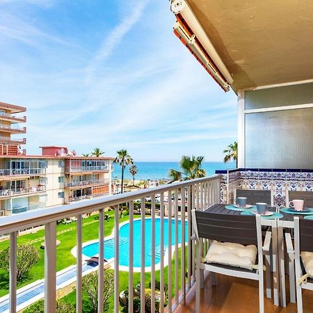 Beachfront Seaview Apartment In Los Boliches By Costarentals - Ref 141 Fuengirola Kültér fotó